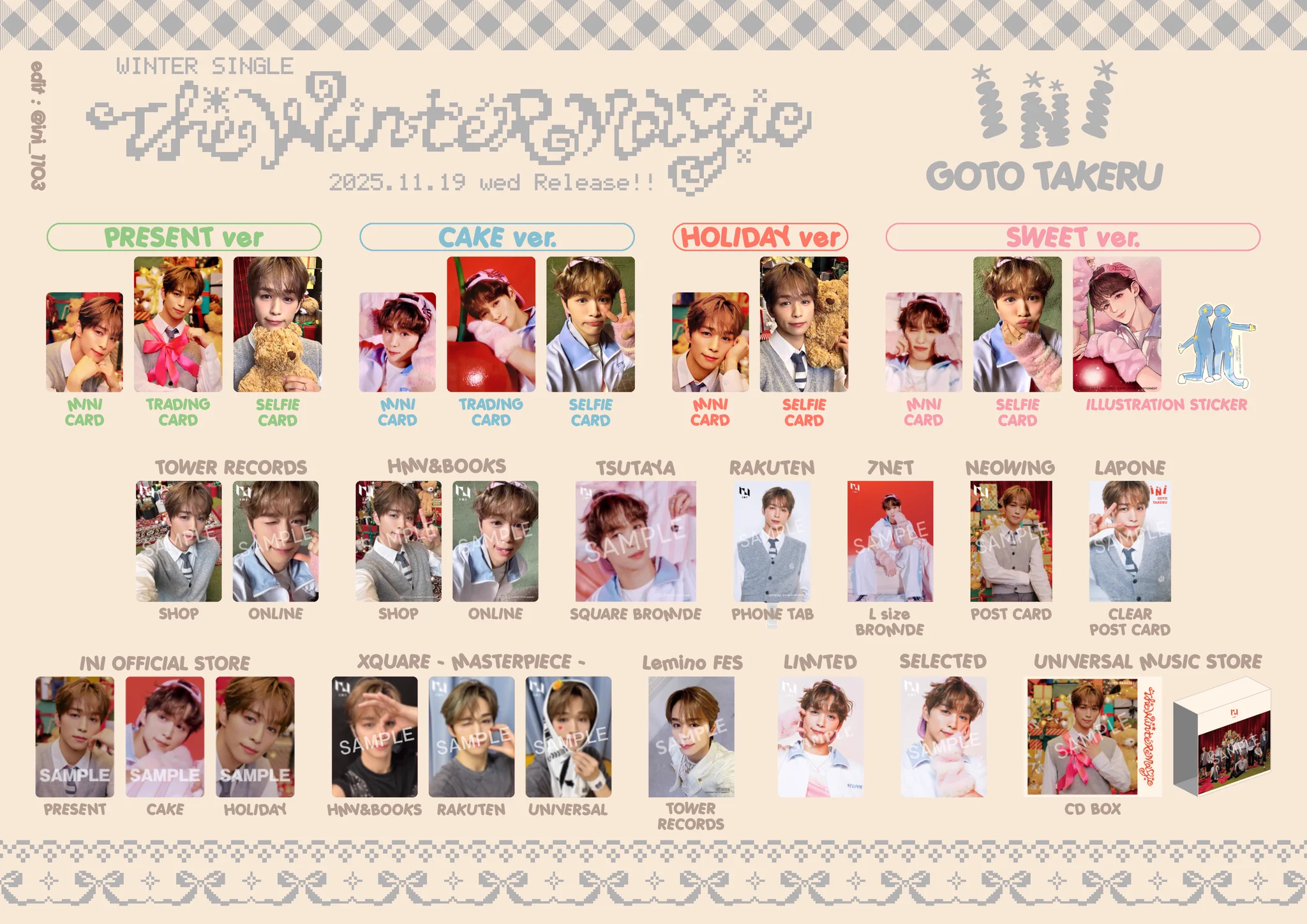𝘐𝘕𝘐 𝘊𝘖𝘓𝘓𝘌𝘊𝘛𝘐𝘖𝘕 𓅯𓈒𓏸︎︎︎︎ (@ini_11O3) / X