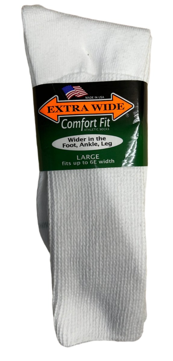 liljohnsbt's tweet image. Step into comfort with our Extra Wide Athletic Crew Socks! Secure fit &amp;amp; breathable, perfect for daily wear or active days. Just $9.95! 🧦 #LilJohnsBigAndTall #ComfortInEveryStep littlejohnsbigandtall.com/products/extra…