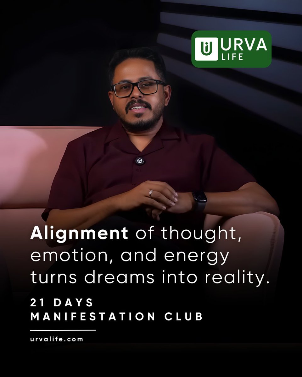 Urva_Life's tweet image. Manifestation isn’t just about wanting something! It’s about becoming the person who aligns with it. ✨

21 Days Manifestation Club

urvalife.com/register-21-da…

#Manifestation #Thoughts #EnergyAlignment #ManifestationJourney #DreamsIntoReality #LawOfAttraction #PositiveVibration