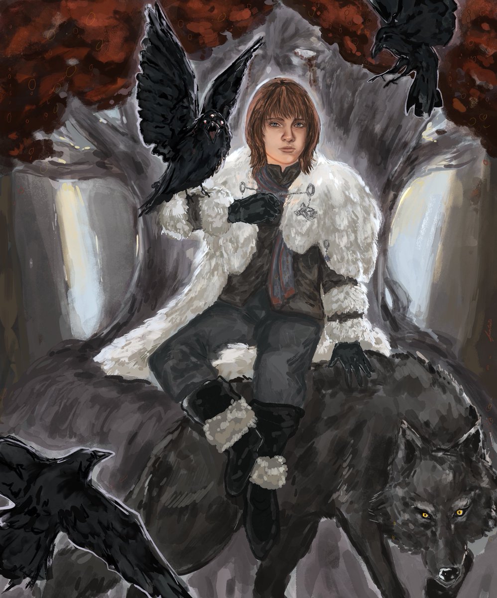 frostssie's tweet photo. Bran Stark #asoiaf https://t.co/X1ZULH1jYs