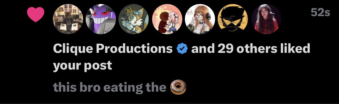 dawg horsepower and clique liked my shit these are bigger accounts  i genuinely like this is insanity