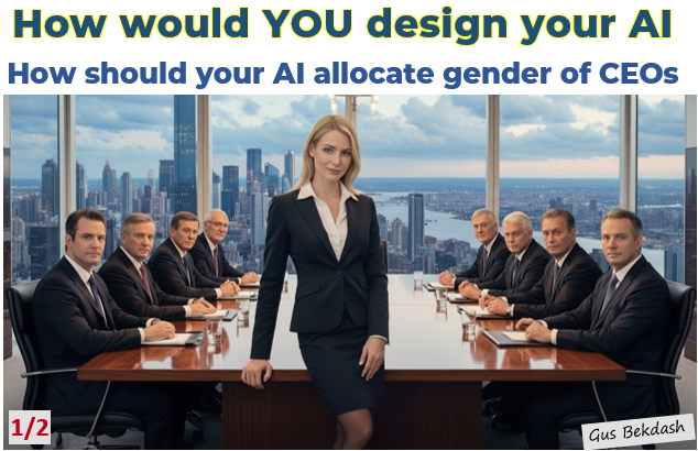 Gus_Bekdash's tweet photo. Your AI team is telling you: “Whatever we do, someone will call us biased.”

You are the CEO. What do you do?

As #AI affects more decisions, this WILL become your problem. 1 / 2.

#AI4Leaders #AIEthics @tomyoungjr https://t.co/WXkGVXZ5AO
