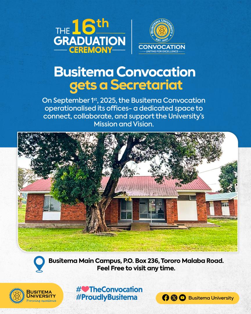 BUSITEMA UNIV. CONVOCATION tweet media