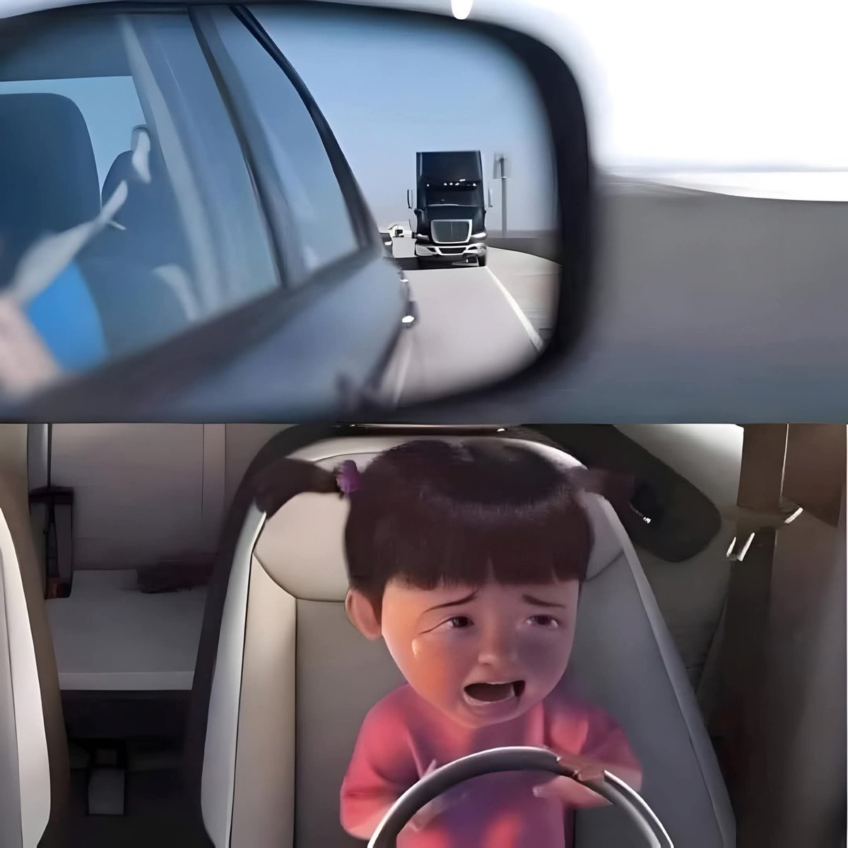 Whotfismick's tweet image. Me learning to drive: