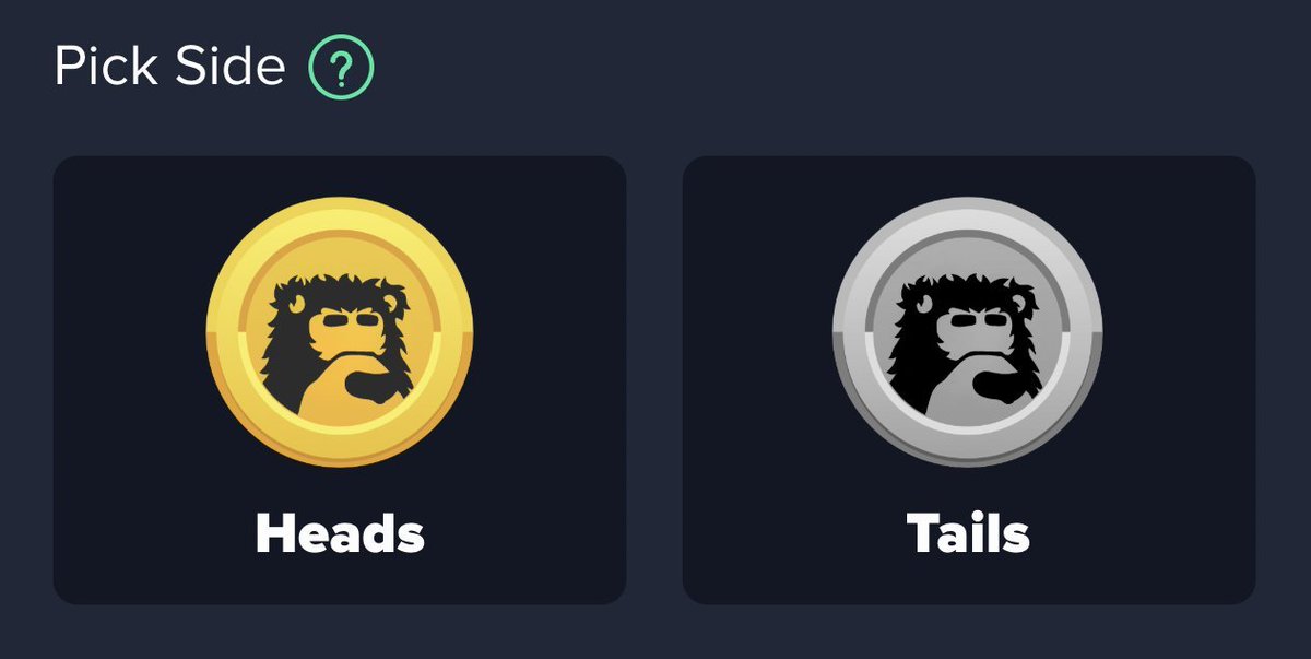 heads or tails? 👀