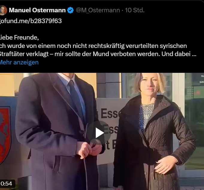 5chmidtLR's tweet image. Wer von euch Trotteln für MANUEL OSTERMANN spendet, rafft euch bitte sofort.