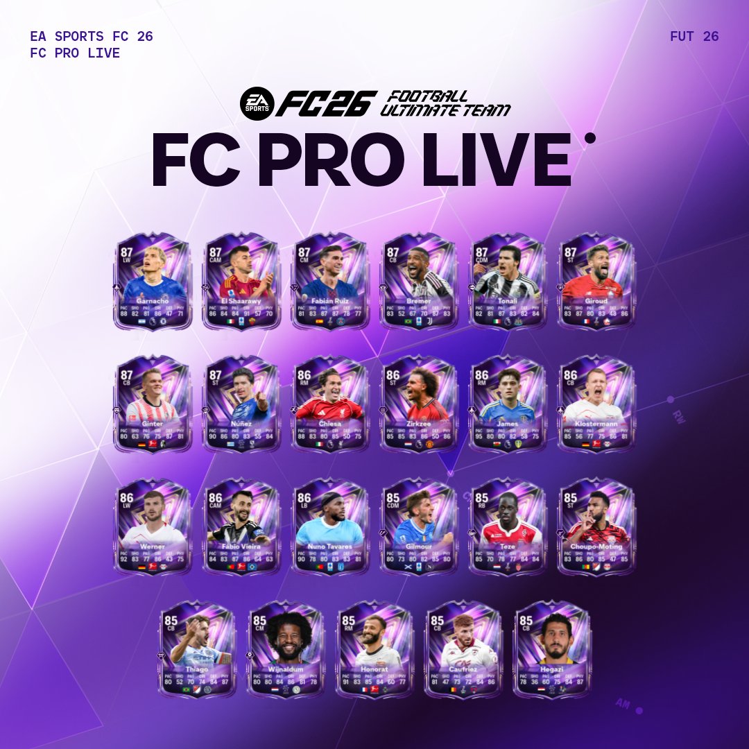 BG269 CREDIT FIFA #FC26 tweet media