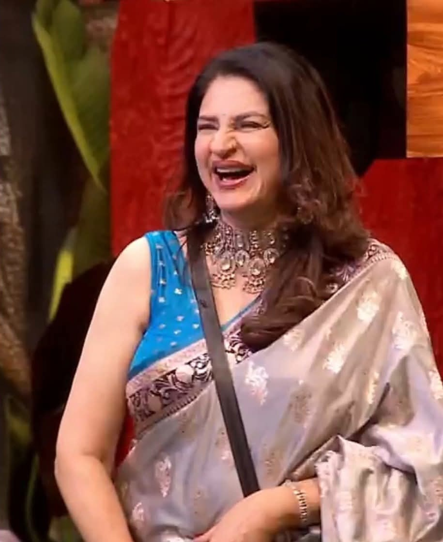 She was entertaining and active since 1st day. She played so well best senior contestant ever 🙌 
#KunickaaSadanand #biggboss19