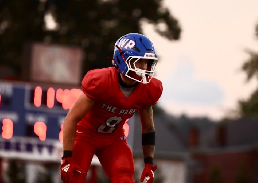 I want to thank <a href="/CoachDocWPHS/">Chris Daugherty</a> and <a href="/WPFOOTBALLTWBAI/">WPHS Football</a> for these past four years. I’ll never forget all that you’ve done for me while I was there and what you’ve done to help me for my future. #twbaiforever