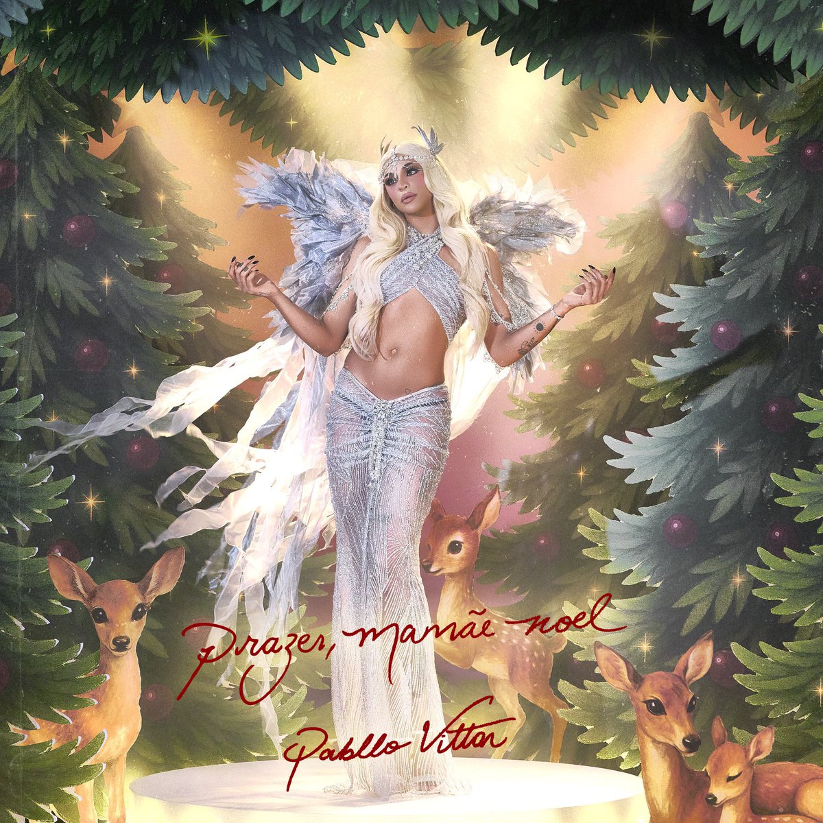 PhabulloCharts's tweet image. “Prazer, Mamãe Noel (EP)” de @PablloVittar já ultrapassou a marca de 1 milhão de streams no Spotify.