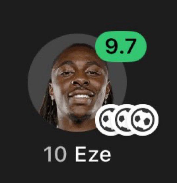 UTDTrey's tweet image. Thomas Frank: “who’s Eze”

Eze: