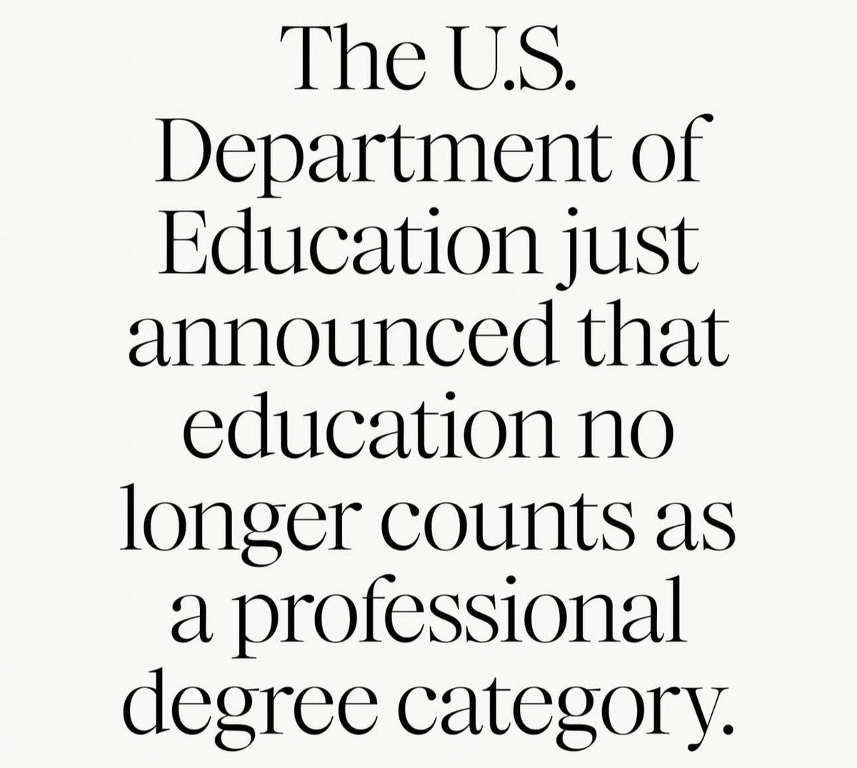 Professions that literally keep society functioning are now considered “unprofessional” 🤯😤
#education
#socialwork
#nursing
#publichealth
#occupationaltherapy
#physicaltherapy
#speechlanguagetherapy