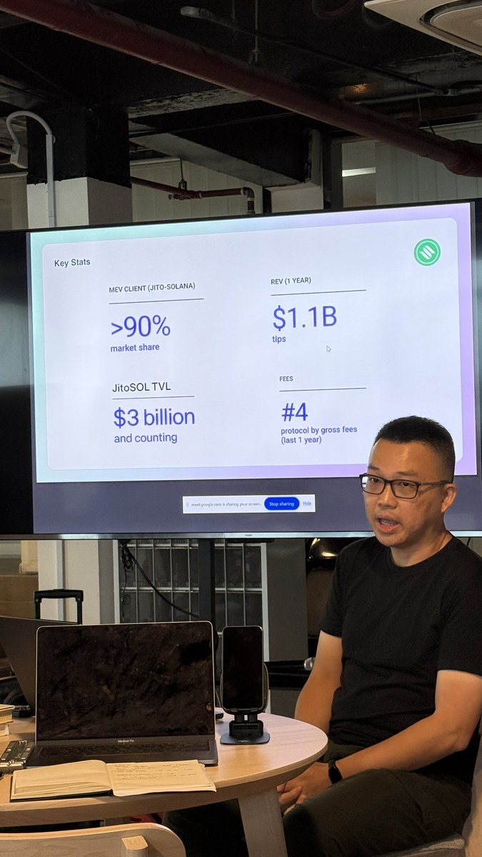 Just got back from Solana Network State at <a href="/ns/">NS</a> 

Really cool place to lock in and work, and you get to meet many dope builders. 
Had an amazing time meeting teams from <a href="/jito_sol/">Jito</a> <a href="/meteora_my/">MeteoraMY</a> <a href="/sns/">sns.sol</a> <a href="/FoundationVent/">Foundation Ventures</a> and many others

Thanks <a href="/SuperteamMY/">Superteam Malaysia</a> for inviting us 🙌