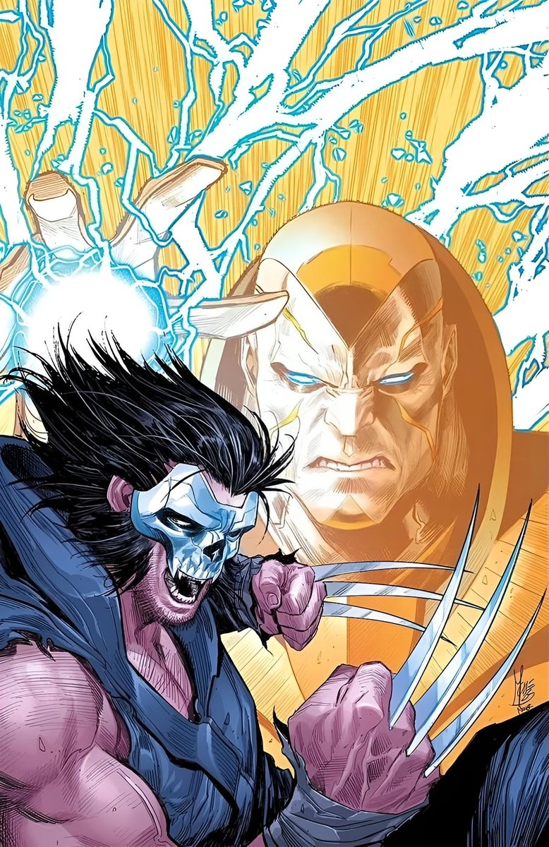 EmpressCarri's tweet photo. A bad ass foil variant for X-Men: Book of Revelation Issue #1 - Oct 22, 2025. Artwork by Marco Checchetto. We need more art of Wolvie in this outfit! π―π₯π» #Wolverine #Logan #WeaponX #XMen #Marvel #MarvelComics #ComicBooks #RevivedObsession #MarvelUniverse #BookOfRevelation https://t.co/Qeeuid2Ukc