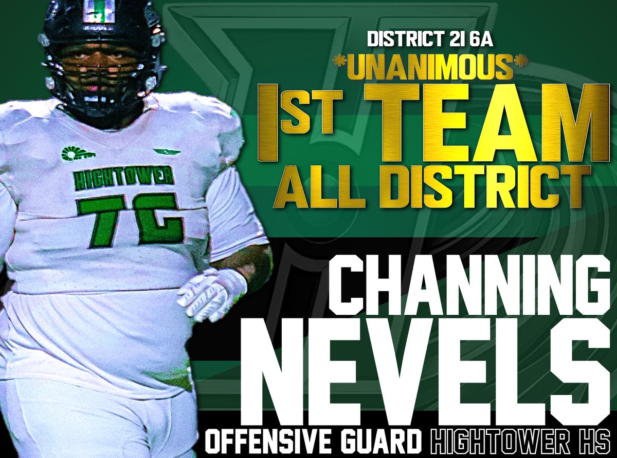 Congratulations to our Hurricanes who earned 1st Team All-District Honors! Hurricane Lane is proud of every one of you!
<a href="/coachanthony46/">Cornelius Anthony</a> <a href="/KaRonColemanSr/">KaRon Coleman Sr.</a> <a href="/quentin_spiess/">Quentin Spiess</a> <a href="/CoachStoker_/">Kendale Stoker</a> <a href="/MrCoachPalmer/">Kirk Palmer</a> <a href="/OHanlonRoss/">Ross O’Hanlon, M. Ed.</a> <a href="/jrprude27/">Ronnie Prude</a> <a href="/FBISDAthletics/">Fort Bend ISD Athletics</a> <a href="/HHS_Canes/">Hightower High School</a> <a href="/Cane_Counselors/">Hightower High School Counselors</a> @HHS_Canes333