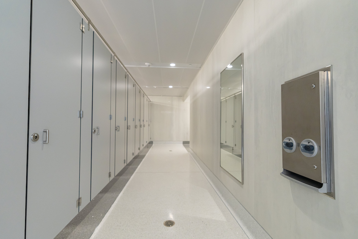 Now open: Renovated restrooms near Gate B60. 🚻

We’re giving all original DEN restrooms a major refresh with new floors, stalls, sinks, toilets, baby changing and companion care areas.

The project will be phased, and will continue in 2026.