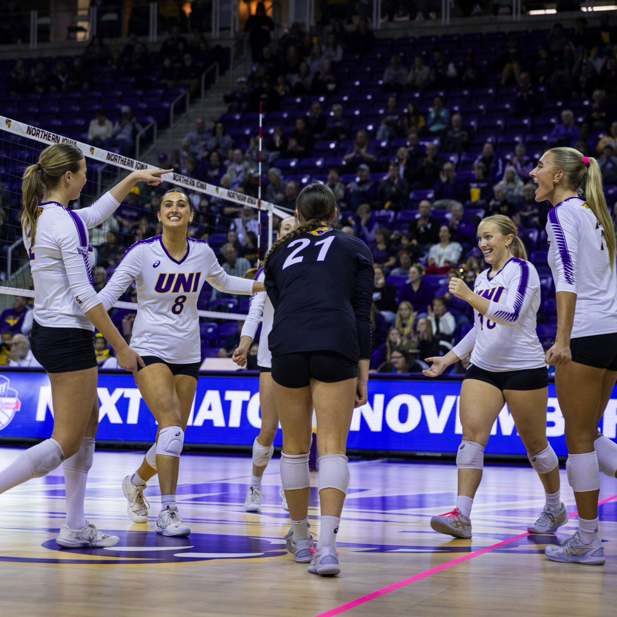 UNI Volleyball tweet media
