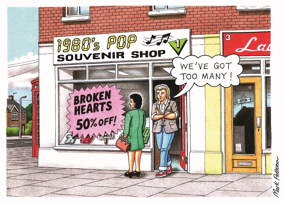 As 'Hearts' is trending, I might as well jump on it.

One for you '80s heads...