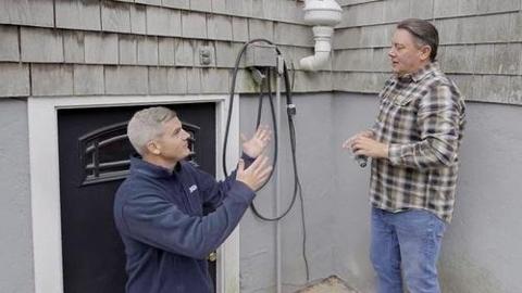 GordPrior's tweet image. When a homeowner inherited a house, he also inherited radon. With Ross Trethewey and a local mitigation technician, a mitigation system is installed to keep the homeowner and his dog safe. tinybfs.com/t/QIpLjd