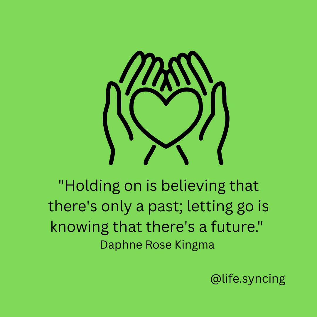 life_syncing's tweet photo. ✨ “Holding on is believing that there’s only a past; letting go is knowing that there’s a future.” — Daphne Rose Kingma 🌿
#LettingGo #DaphneRoseKingma #HealingJourney #LifeSyncing #MindfulLiving #EmotionalWellness #ChooseGrowth #PositiveVibes #FutureFocused https://t.co/bGTwkYakWa