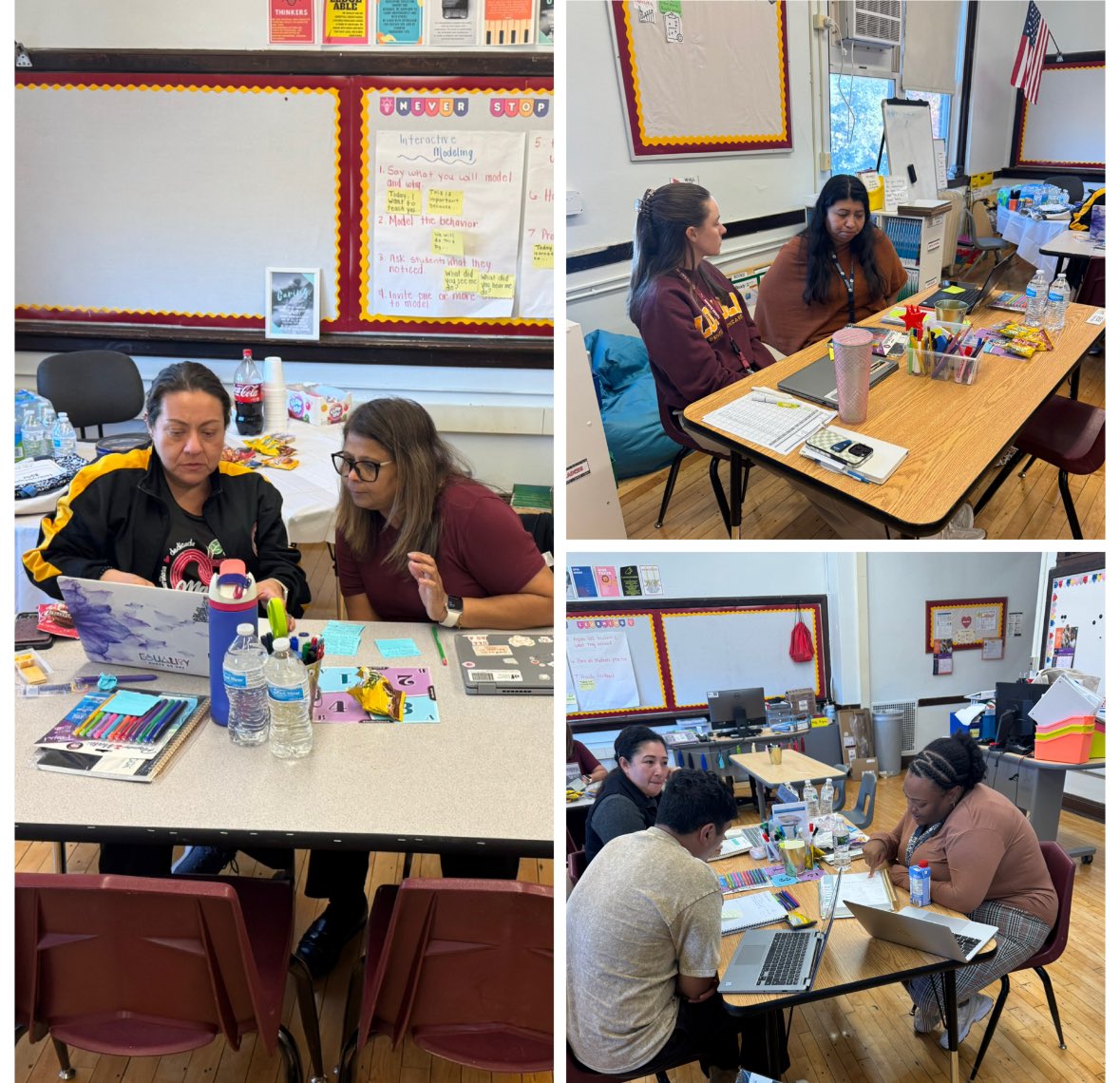 Network10CPS's tweet image. Three amazing Fairfield ES teachers are mentoring Year 1 teachers through the Teachers Lead Chicago program. Thank you for your leadership supporting our newest educators!  We are proud of the collegial relationships developing between mentors and and mentee! @ChiPubSchools