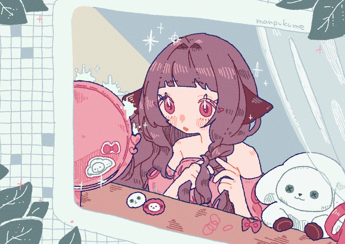 ZedRojo's tweet image. The braids take a bit of time
art by @/manpukume
 #essieart