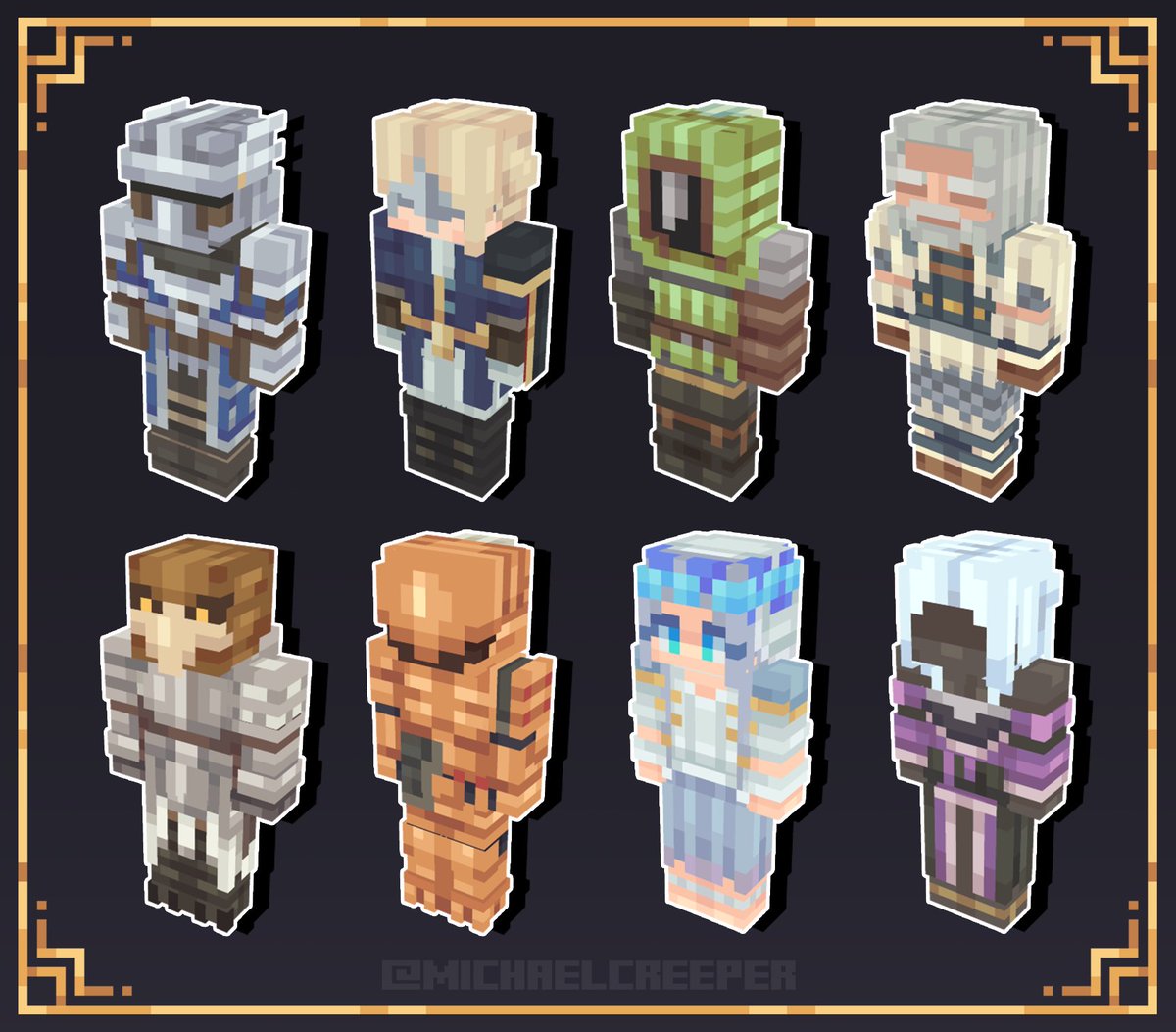 Nightregin skin pack is now up on my Ko-fi page!

Free download link below
ko-fi.com/michaelcreeper

#ELDENRING #NIGHTREIGN #Minecraft
