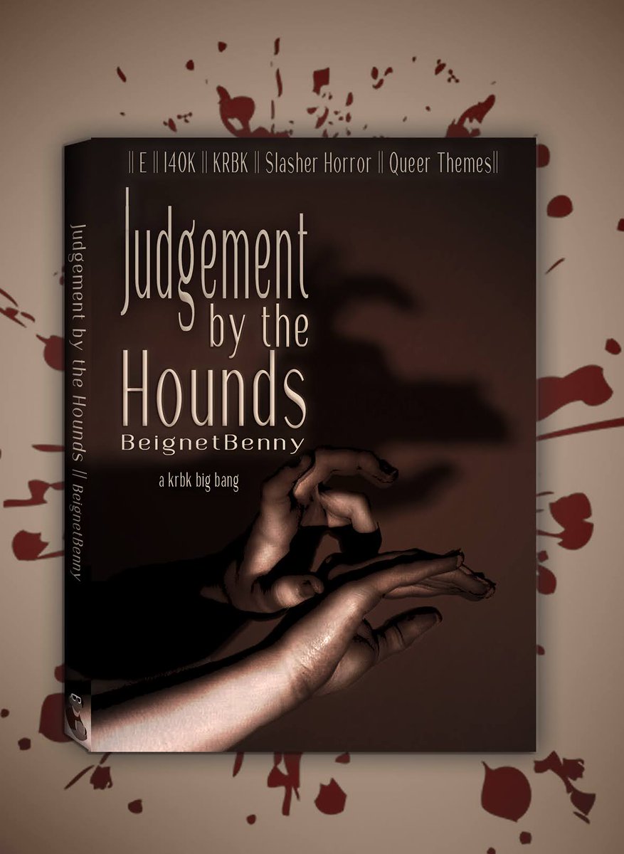 BeignetBenny's tweet photo. Judgement by the Hounds | #krbk | Rated E | Slasher | Queer Themes | Angst with Happy Ending

Prologue and chap 1 of my #krbk20kbb are out! Thank you to @midnightpowder, @jediikiillerr, @nicteboon &amp; @AnakitoArt for everything!! 

🔗https://t.co/bQkSR8Pf4f https://t.co/TIXO82jzq9