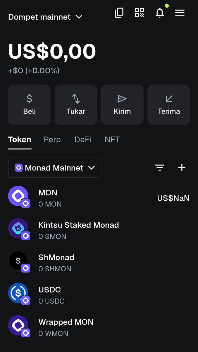 0xdevildice's tweet image. I have added some tokens in @monad mainnet  

link docs 👇👇👇

docs.monad.xyz/guides/add-mon…