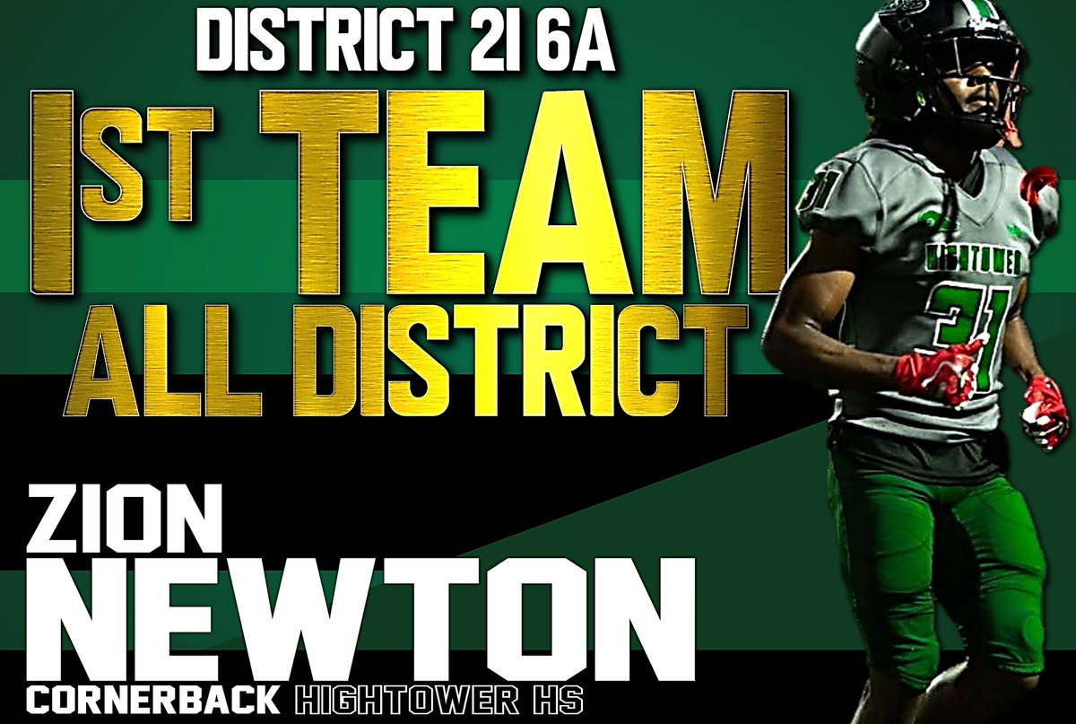 Congratulations to our Hurricanes who earned 1st Team All-District Honors! Hurricane Lane is proud of every one of you!
<a href="/coachanthony46/">Cornelius Anthony</a> <a href="/KaRonColemanSr/">KaRon Coleman Sr.</a> <a href="/quentin_spiess/">Quentin Spiess</a> <a href="/CoachStoker_/">Kendale Stoker</a> <a href="/MrCoachPalmer/">Kirk Palmer</a> <a href="/OHanlonRoss/">Ross O’Hanlon, M. Ed.</a> <a href="/jrprude27/">Ronnie Prude</a> <a href="/FBISDAthletics/">Fort Bend ISD Athletics</a> <a href="/HHS_Canes/">Hightower High School</a> <a href="/Cane_Counselors/">Hightower High School Counselors</a> @HHS_Canes333
