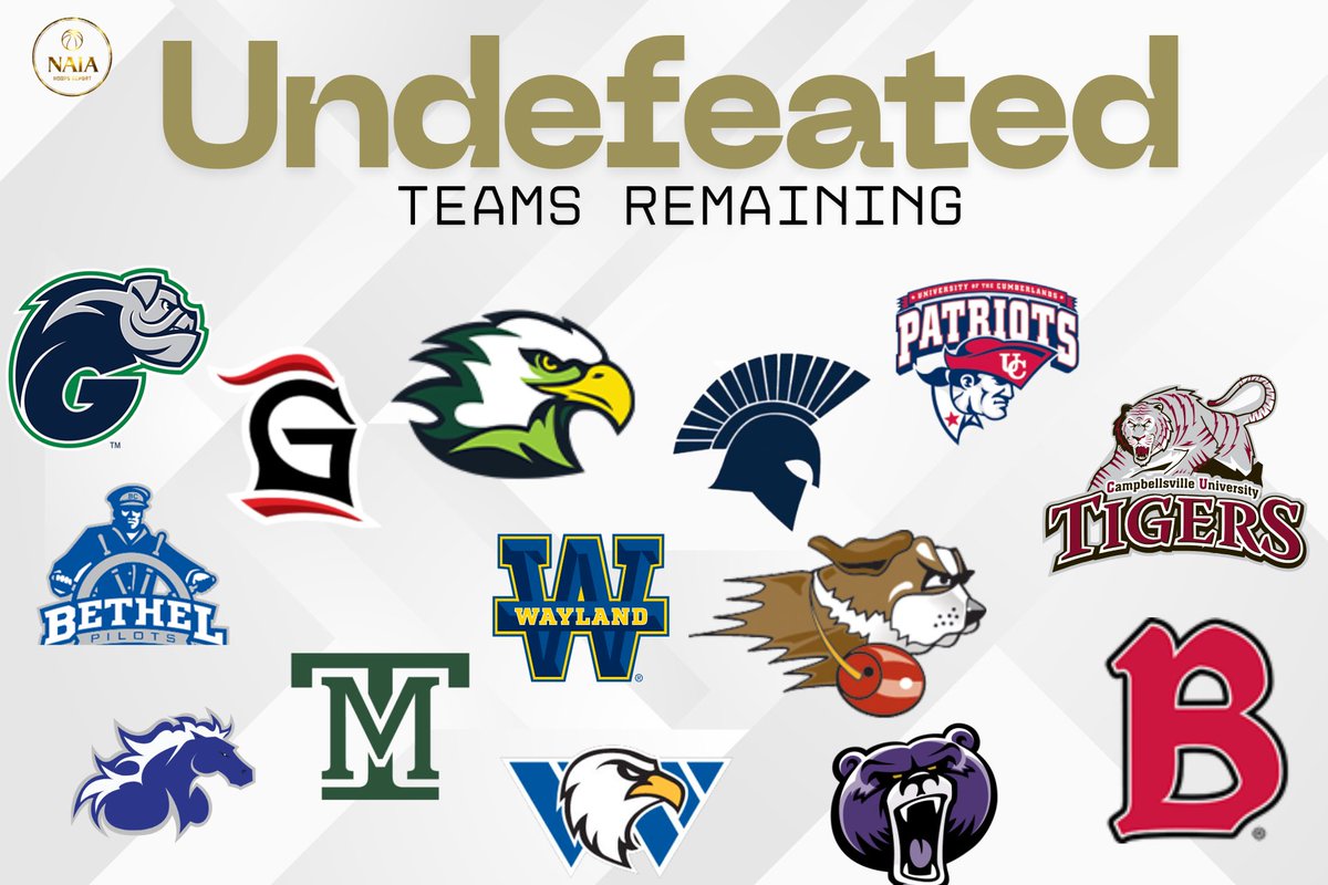 💥FINAL FOURTEEN 💥

Headed into Thanksgiving Week and we have just 14 teams who remain undefeated!!