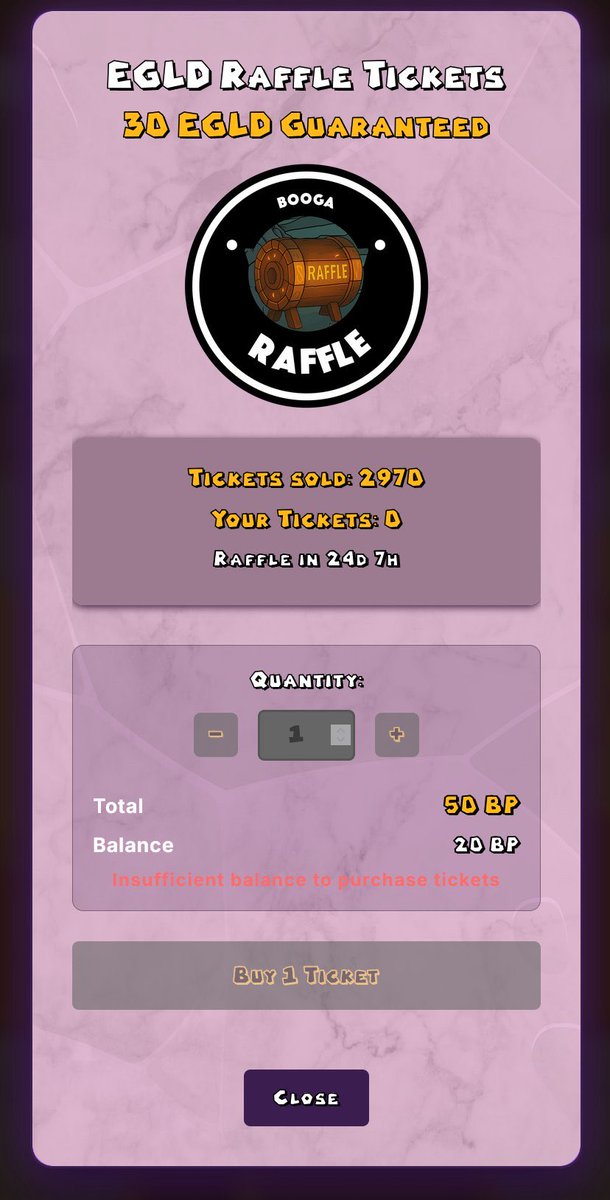 When the Hatom Booga Bank opens,

The hardest part will be deciding where to spend your Booga Points…
There are just too many good options 😫

Want amazing value?

Check out The BOOGA RAFFLE 🔥
#SneakPeekSunday

• 30 EGLD GTD (supercharged by sponsors ⚡️)
• Monthly royalties