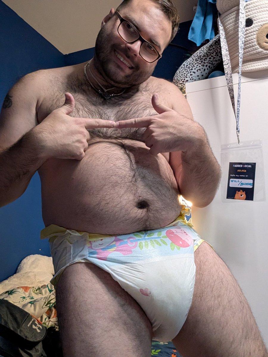 It's ok to have a tummy, body hair and wear diapers. Everyone is valid in this community