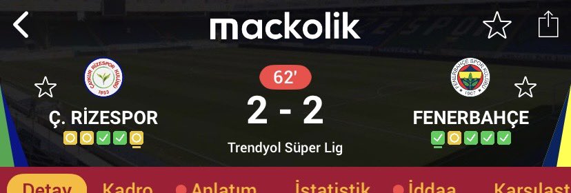 Geçen sene 2/1 bu sene de 1/2 olacak.. şunları araştıracak bir tane adam yok ama ülkede.. 
 #ÇRSvFB