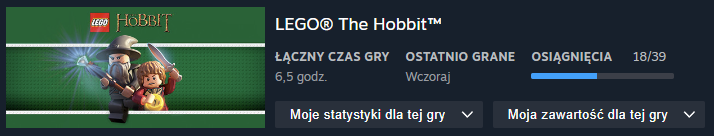 TigerKing68101's tweet photo. 🎮 Kolejna ukończona gra to LEGO Hobbit. Była to dosłownie Niezwykła podróż 😂
Świetnym uczuciem było móc przeżyć po raz kolejny przygodę Kompanii Thorina tylko trochę w innej, bardziej humorystycznej wersji.
1/2
#Gry #Gaming #PC @Steam #Steam #LEGO #LEGOHobbit #Hobbit https://t.co/Nu5bYxfW5u