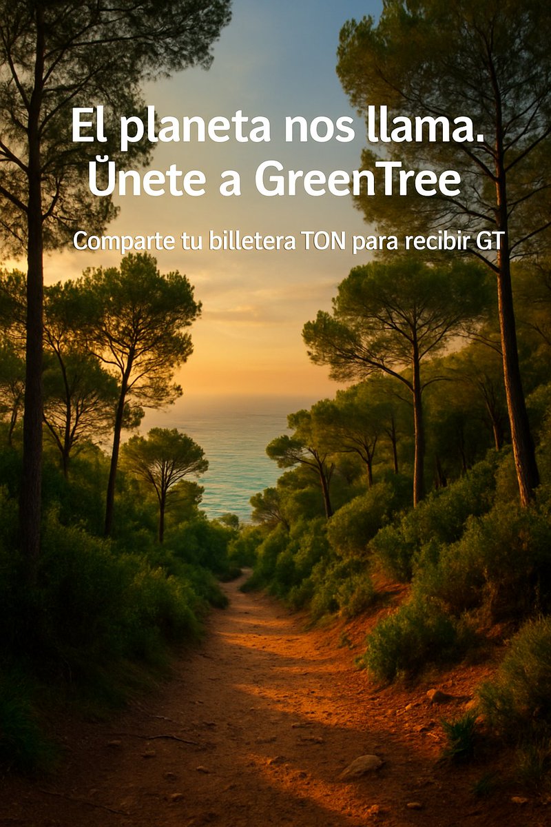 Green_Tree_coin's tweet image. El planeta nos llama.
Únete a GreenTree 🌱✨
Comparte tu billetera TON para recibir GT.
#GreenTree #GT #TON #GlobalCommunity #CryptoIndia #CryptoPakistan #CryptoArabic