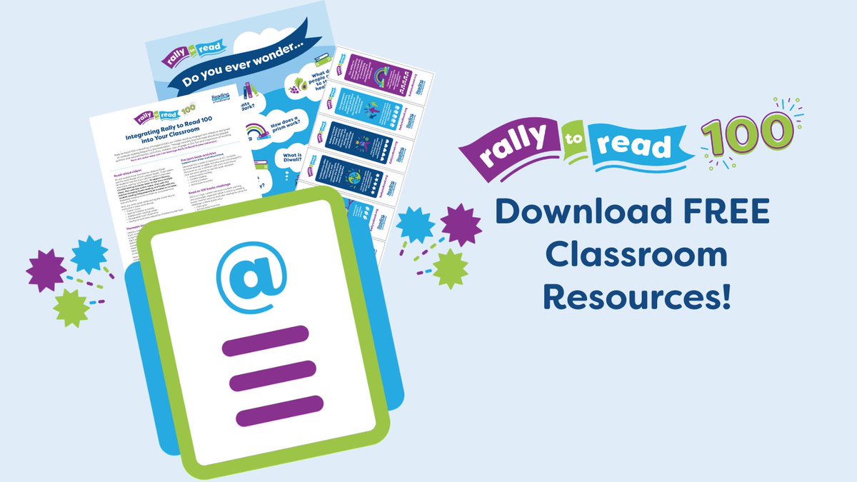RIFWEB's tweet image. Teaching this week? Visit RallytoRead.org
1️⃣ Show 1 or all 4 #readalouds from our all-star authors
2️⃣ Use the standards-aligned book or theme activities
3️⃣ Disguise learning with our word games in the puzzle packet
4️⃣ Send home the recommended booklists for family reading