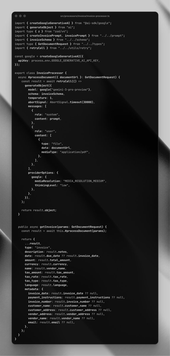 pontusab's tweet image. Gemini 3 for OCR on invoices and receipts is insane.