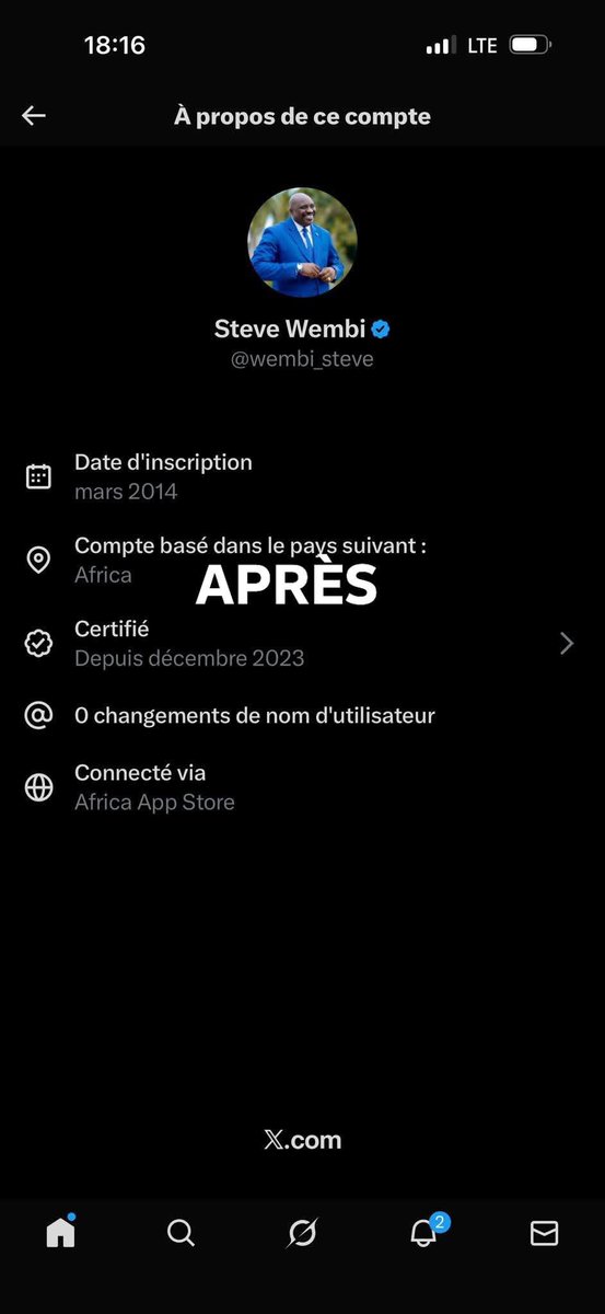Vous faites vous plaisirs les congolais 🇨🇩 on savait que le Rwanda 🇷🇼 a une grosse armée numérique ici. 

Maintenant c’est possible de connaître tous ces comptes.

La chasse est ouverte 🙂‍↔️