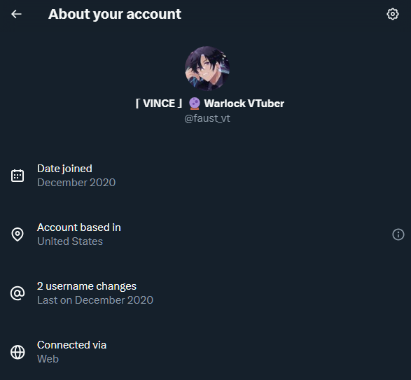 「 VINCE 」🔮 Warlock VTuber tweet media