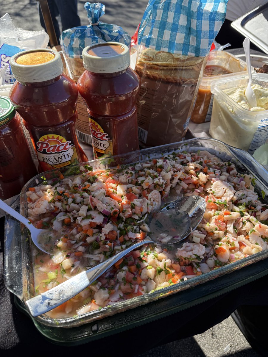 tbledesma's tweet image. Ceviche. #pregame @RaidersFanRadio