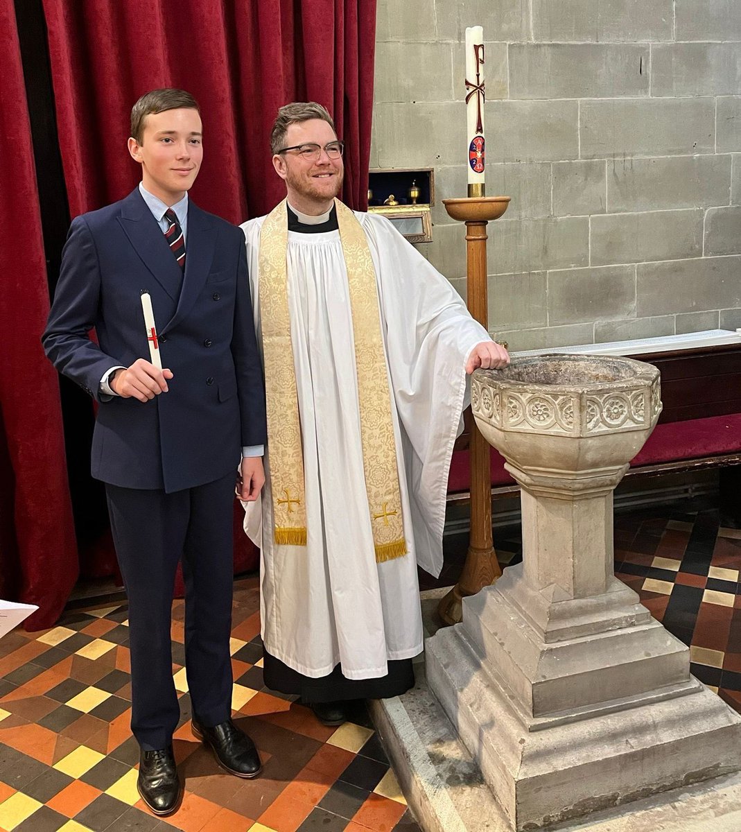 An absolutely delightful Feast of Christ the King, with communion services at two growing congregations, a packed Central@4, and in the middle of it all, the baptism of this young man - <a href="/RhydianLFrancis/">Rhydian Lloyd-Francis</a>. What a triumph of a day!
