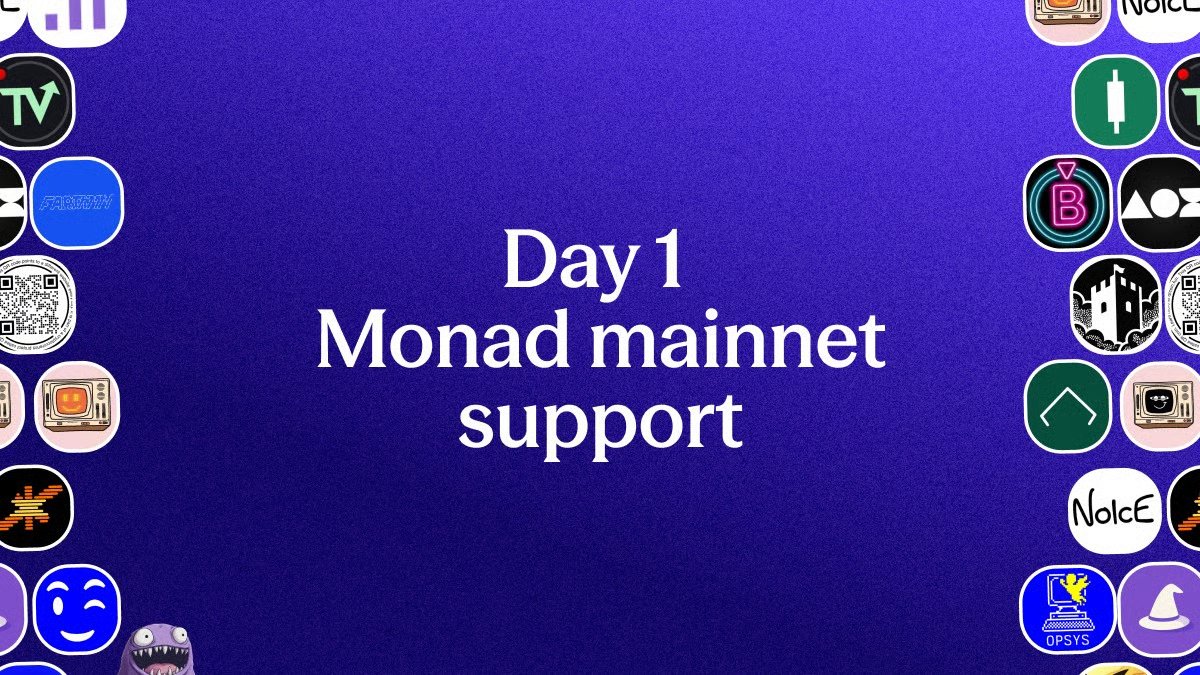 BullishMarktCap's tweet image. Clanker → Monad Mainnet Day-1 Support

With Monad launching tomorrow, @clanker_world  will be live on mainnet from day one, offering the easiest way to create a new coin on Monad.

A major step for builders, liquidity, and early ecosystem expansion.

#Monad #Clanker #Crypto