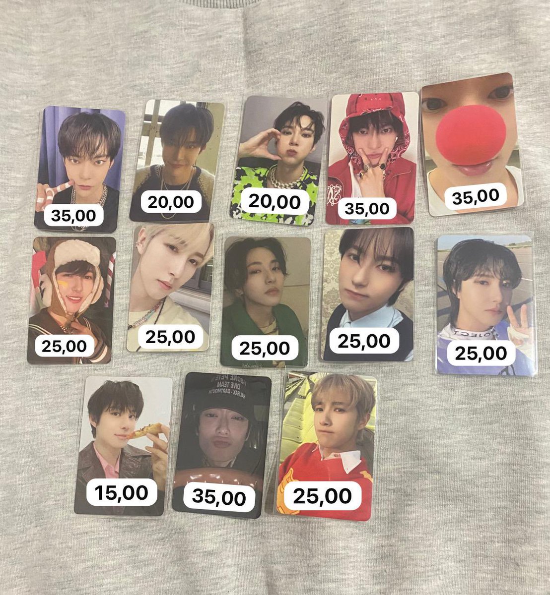 yell0wrjun's tweet photo. VENDO/VENDA

𐙚 photocards nct, ampers&amp;one, red velvet e exo
𐙚 preços na imagem + 15 de frete 
𐙚 mando vídeo no pv
𐙚 dou desconto pra quem levar mais de um 
𐙚 possuo feedback no twitter e ig https://t.co/qo35VabNGF