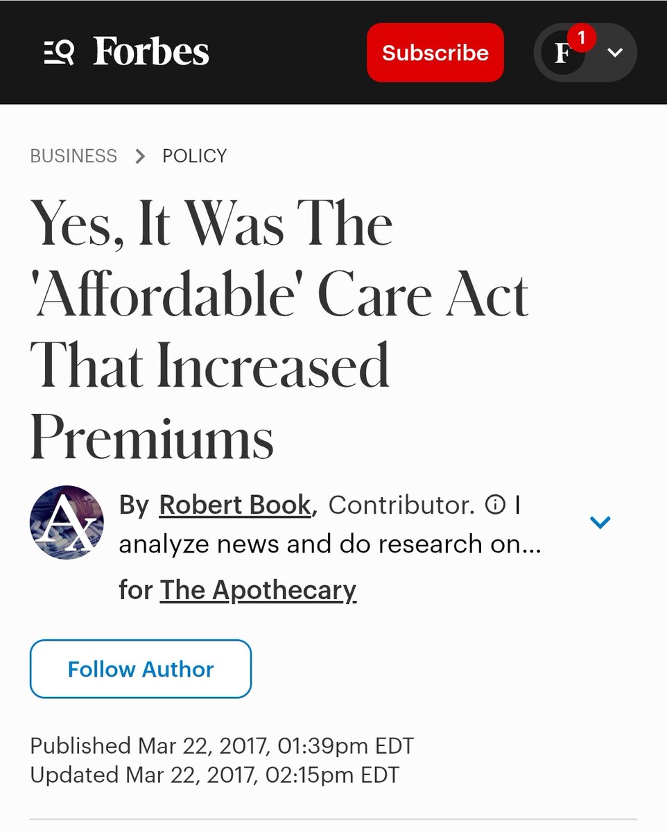 stoddglenn's tweet image. Obamacare fcked over everyone!!
It is the sole reason that healthcare is skyrocketing.
