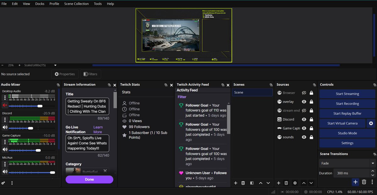 Sploff_Gaming's tweet image. getting ready to stream some more bf redsec! going live at 7pm GMT, come hang out!!