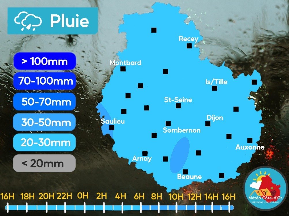 [ PREVISIONS ] Votre bulletin météo du Lundi 24 Novembre 2025 - Pluie et averses. Redoux général 🌧️🌦️