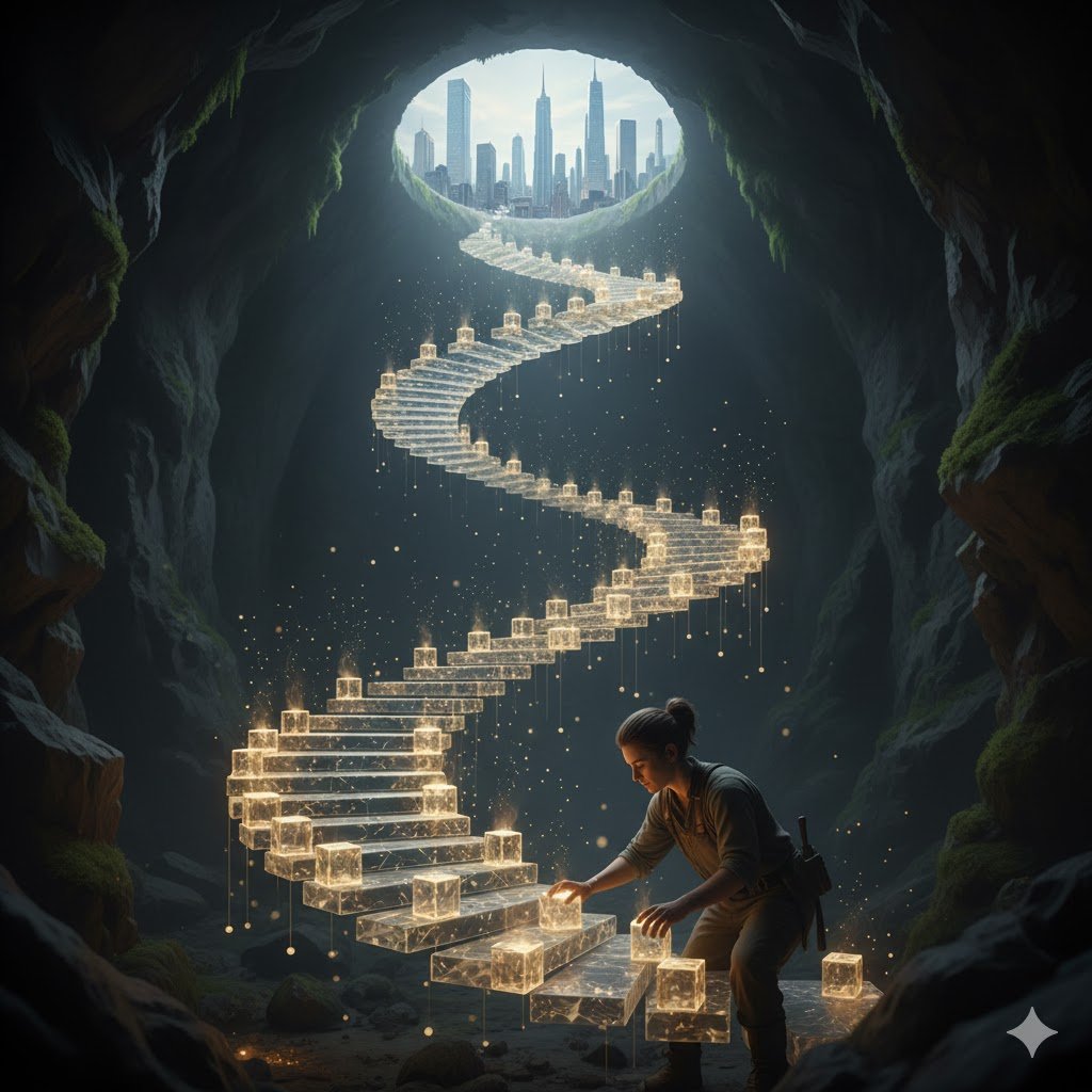 H54355Know's tweet image. Progress continues when your determination stays alive even in silence. Keep building small wins. They become the foundation that transforms goals into reality.