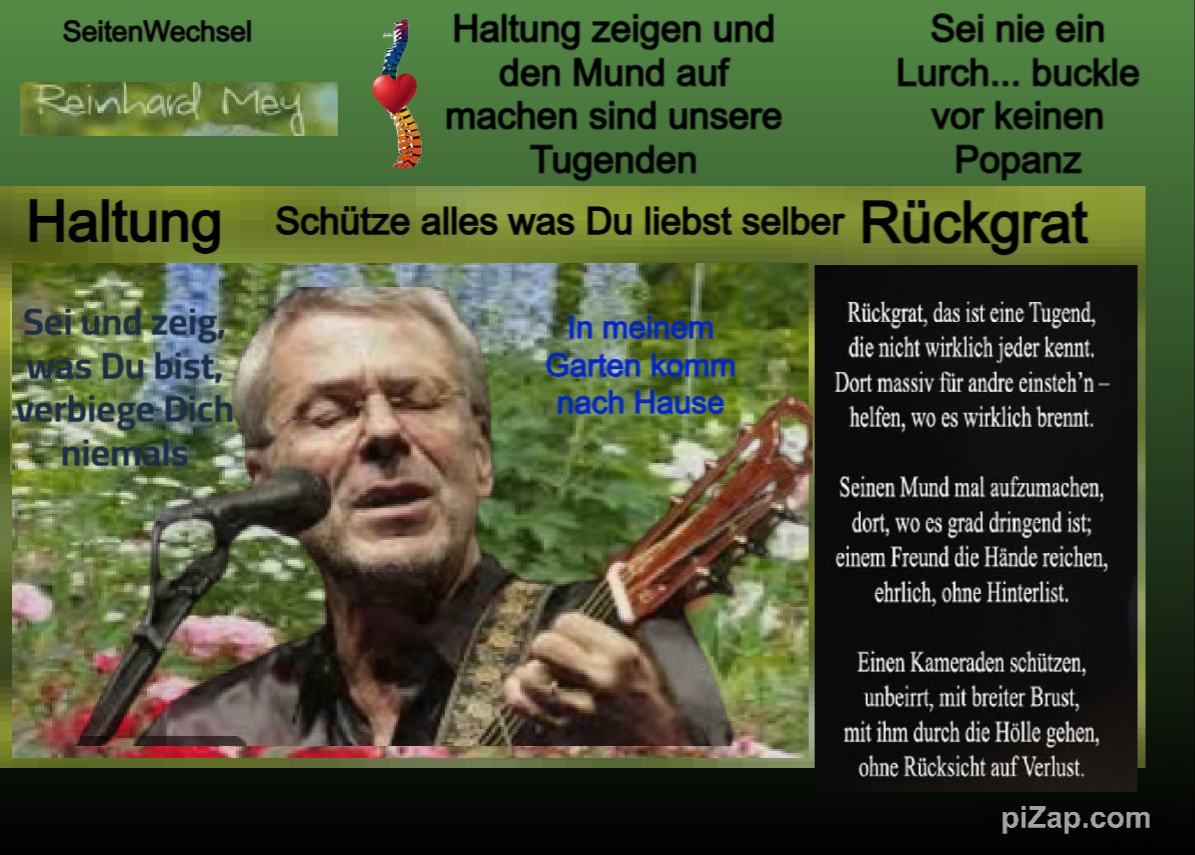 DianaFisch22801's tweet image. Hier ich bin gesichert ; #ReinhardMey, bei #pizap kannst Du es Dir gern downloaden oder  hier #Rückgrat und #InMeinemGarten  habe ich mal bildlich gestaltet ! pizap.com/apiv2/projects… Grok: bekam das nicht so gut hin! Grok kann schon einiges, jedoch Menschen kann KI nie ersetzen!