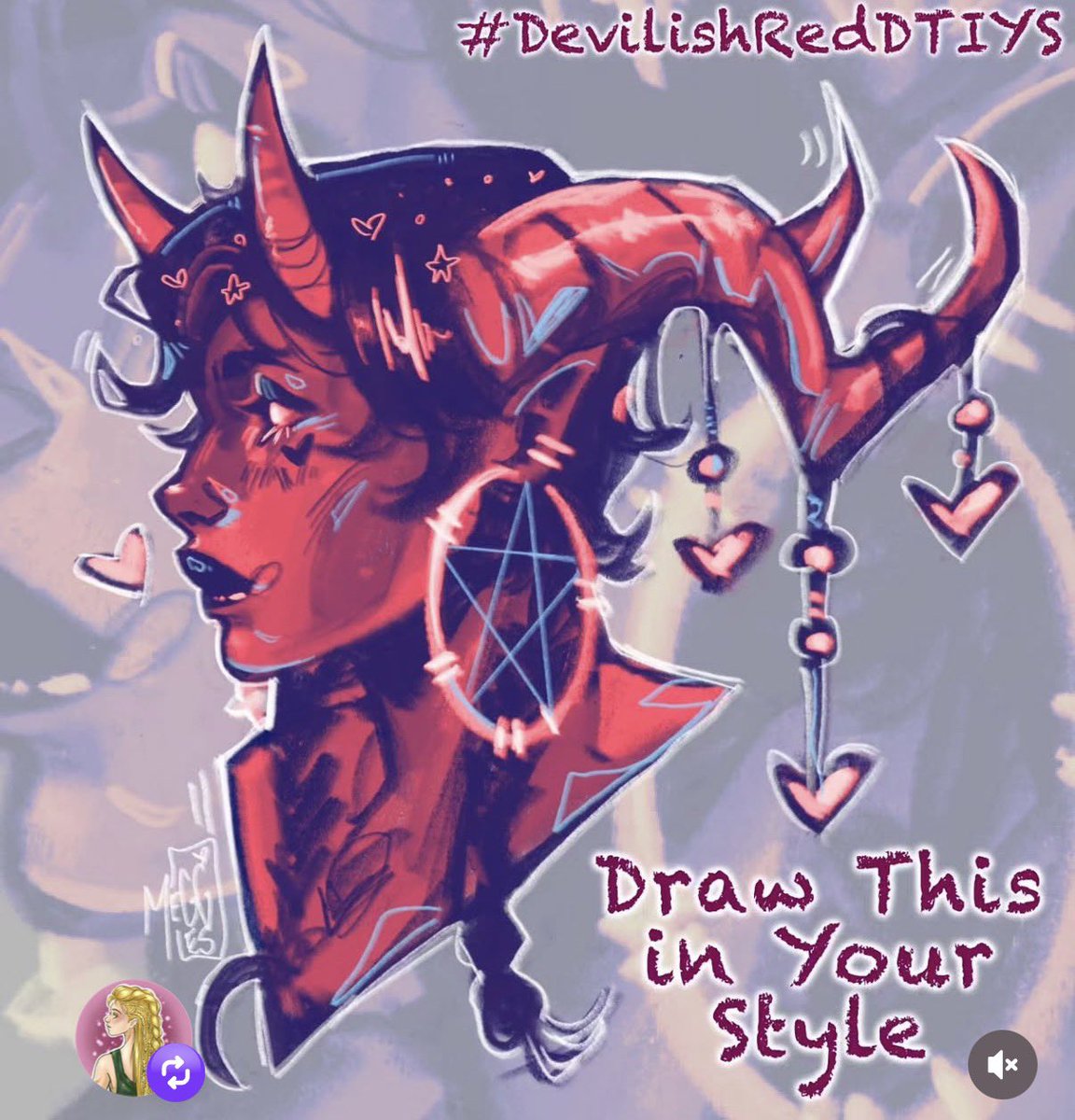 NovaxyArt's tweet photo. My entry to the new dtiys of Meggles Art on Instagram 🍒 https://t.co/iuAauzD3OH